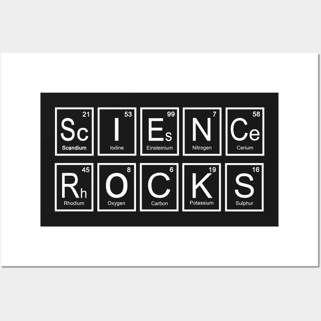 Science Rocks Wall Art by KsuAnn